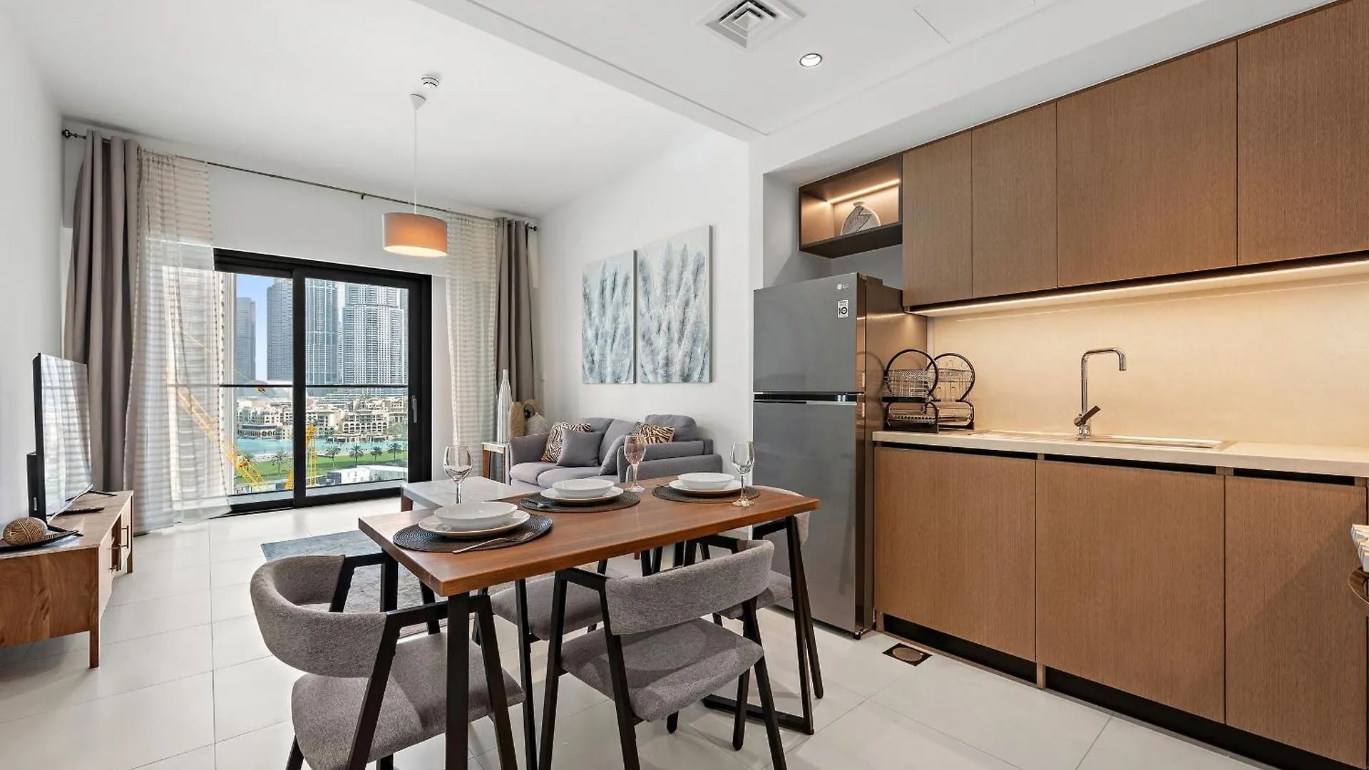 Apartment Stayis - Luxurious 1 Bedroom Burj Khalifa View Dubai